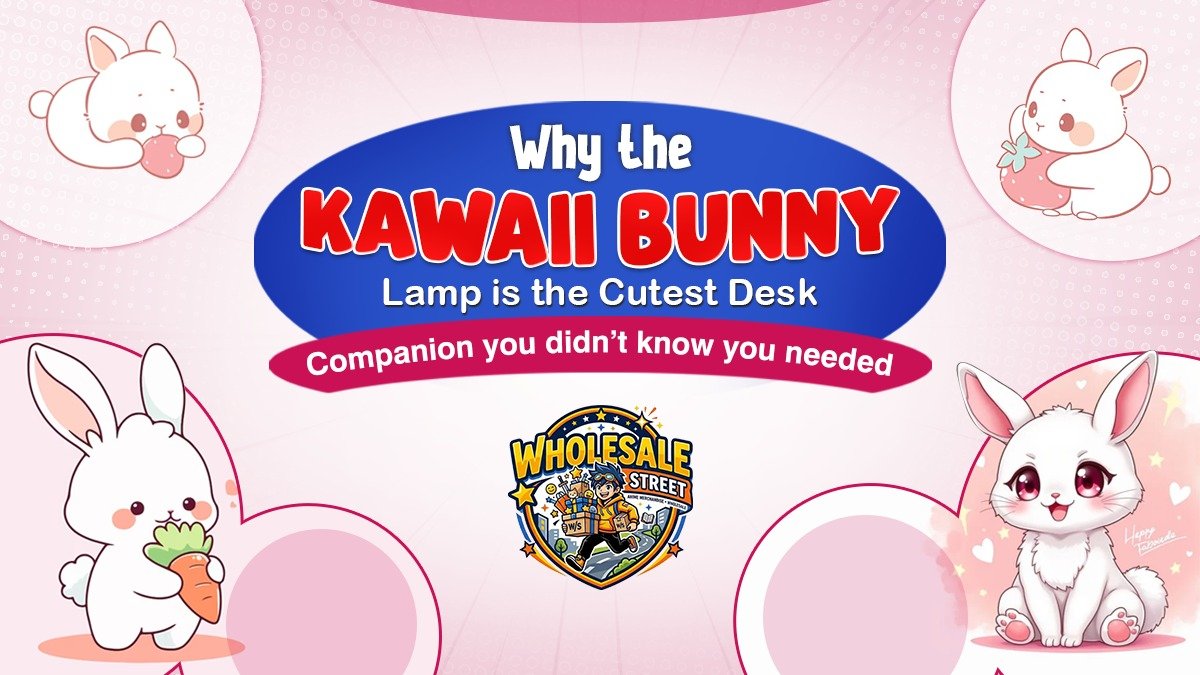 Kawaii Bunny Lamp cute desk light wholesale Delhi India