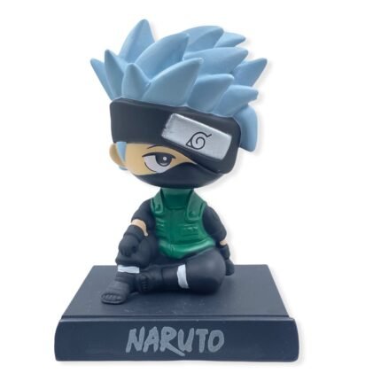Kakashi Naruto Bobblehead with Mobile Holder
