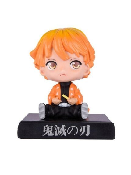 Zenitsu Bobblehead Demon Slayer with Mobile Holder