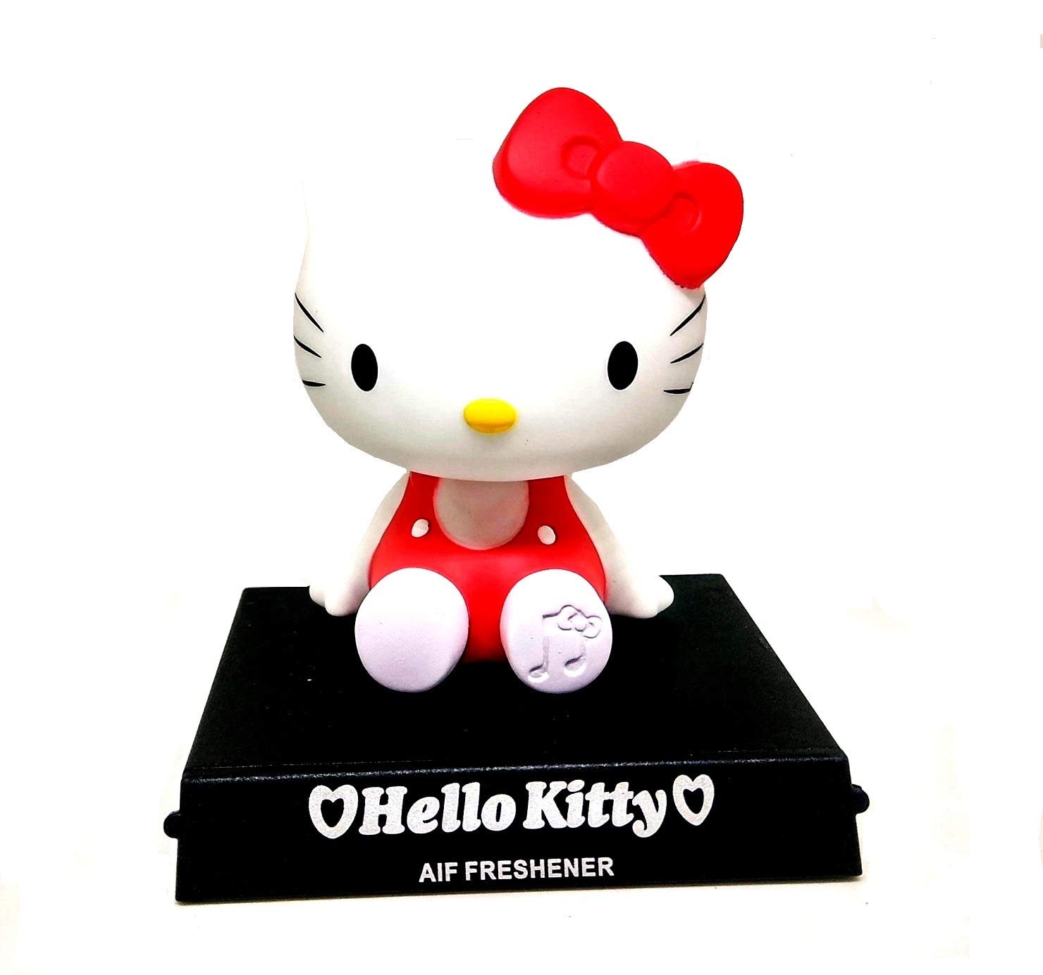 BH-84 Hello Kitty (Red) Bobblehead with Mobile Holder - Image 1