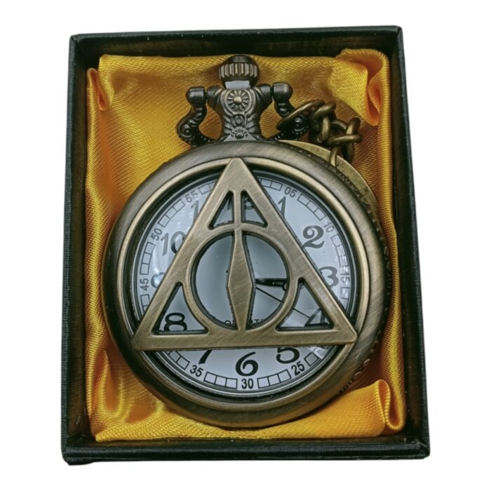 Harry Potter Pocket Watch Metallic Keychain Style2 - Image 1
