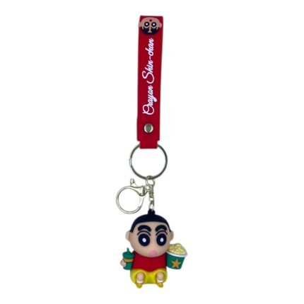 Shinchan 3D Cartoon Character Keychain – Anime Accessory for Bags, Keys, Backpacks (Style5)