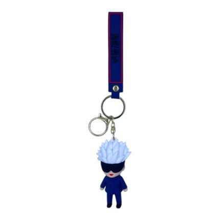 Jujutsu Kaisen Anime 3D Gojo Keychain – Anime Accessory for Bags, Keys, Backpacks (Style2)