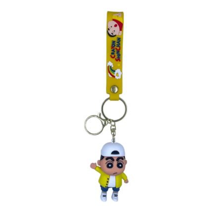 Shinchan 3D Cartoon Character Keychain – Anime Accessory for Bags, Keys, Backpacks (Style10)