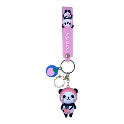 Panda 3D Keychain – Anime Accessory for Bags, Keys, Backpacks