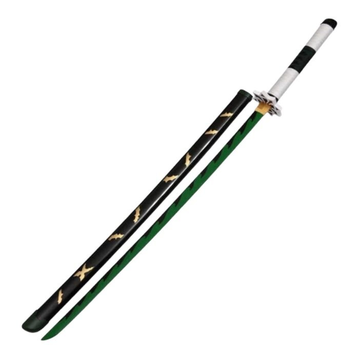 Demon Slayer Anime Shinazugawa Sanemi 104 cm Wooden Katana Sword - Image 1