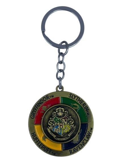 Harry Potter Spinning Metallic Keychain (Design 1)