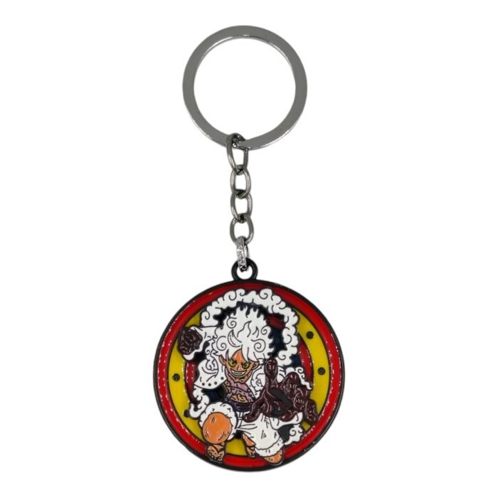OnePiece Luffy Spinning Metallic Keychain (Design 4) - Image 1
