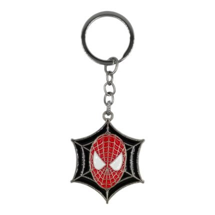 Spiderman Spinning Metallic Keychain (Design 3)
