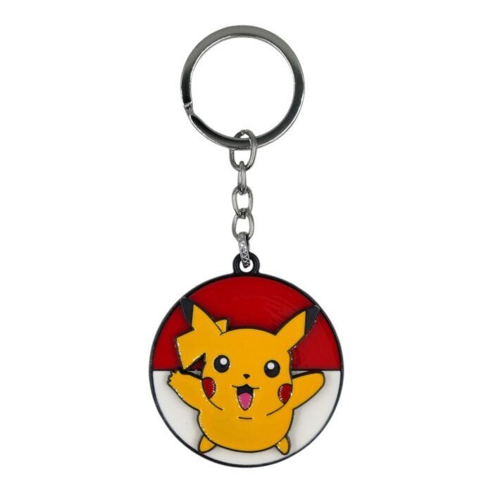 Cartoon Spinning Metallic Keychain (Design 2) - Image 1