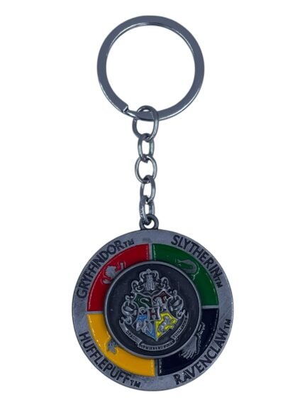 Harry Potter Spinning Metallic Keychain (Design 2)