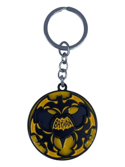 Batman Spinning Metallic Keychain (Design 5)