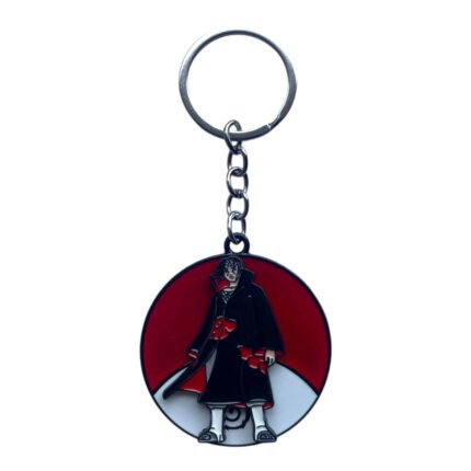 Naruto Anime Itachi Spinning Metallic Keychain (Design 14)