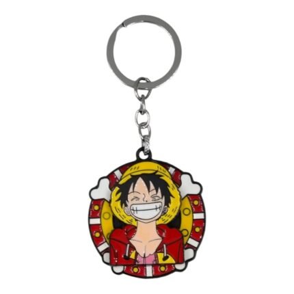 OnePiece Luffy Spinning Metallic Keychain (Design 1)