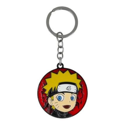 Anime Naruto Spinning Metallic Keychain (Design 4)