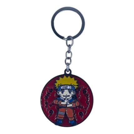 Anime Naruto Spinning Metallic Keychain (Design 5)
