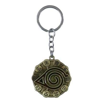 Anime Naruto Spinning Metallic Keychain (Design 6)