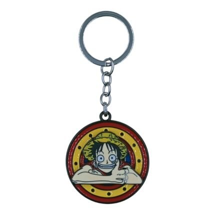 OnePiece Luffy Spinning Metallic Keychain (Design 7)
