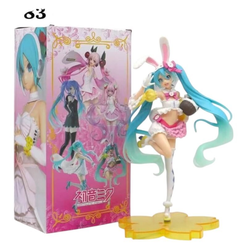 Hatsune Miku figure | Hatsune Miku action figure | Anime collectible figure | Vocaloid Miku doll | 23cm anime figure | Japanese anime toy | Miku anime statue | Anime decor item | Otaku collectible | Anime girl figure | PVC anime figure | Cartoon character toy | Display action figure | Anime merchandise | Gift for anime fans | Miku Vocaloid model | Premium anime figure | Figure for desk decor | Anime toy collectible | thewholesalestreet