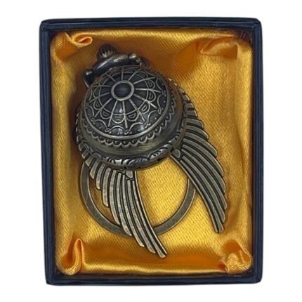 Harry Potter Snitch Pocket Watch Metallic Keychain - PW-140