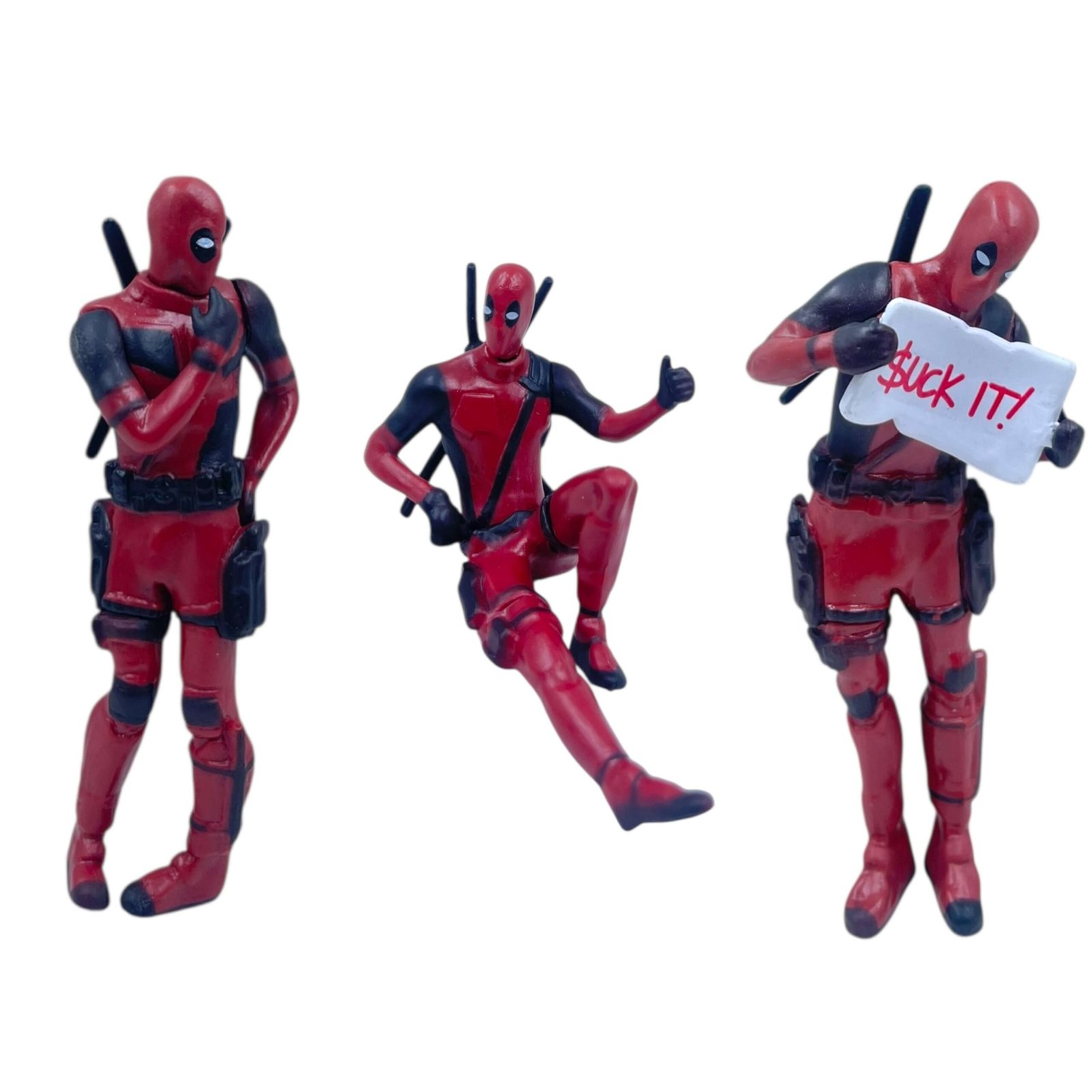 Deadpool action figures | Deadpool toy set | Action figure collection | Superhero action figures | Collectible toy figures | Mini action figures | Comic character toys