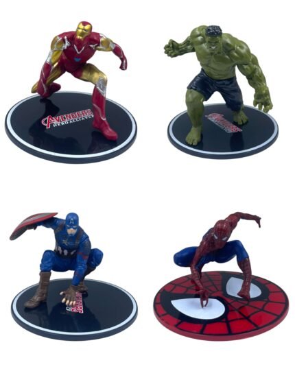 Avgrs Set of 4 Action Figures 15cm - S47