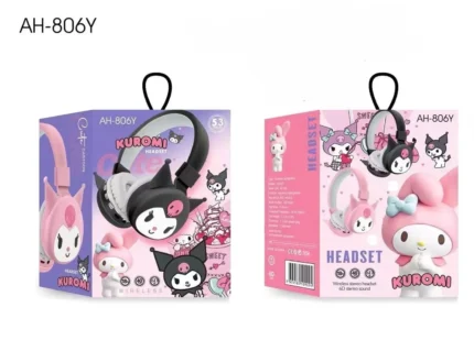 Kuromi Style Wireless Bluetooth Headphones (HP-02, MOQ-2)