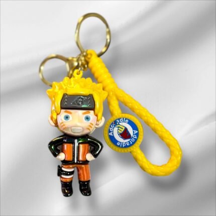 Naruto Keychain | PVC 3D Keychain | Anime Keychain | Naruto Accessories | Premium Keychain | Shining Keychain | Cartoon Keychain | Naruto Gift | Anime Merchandise | thewholesalestreet