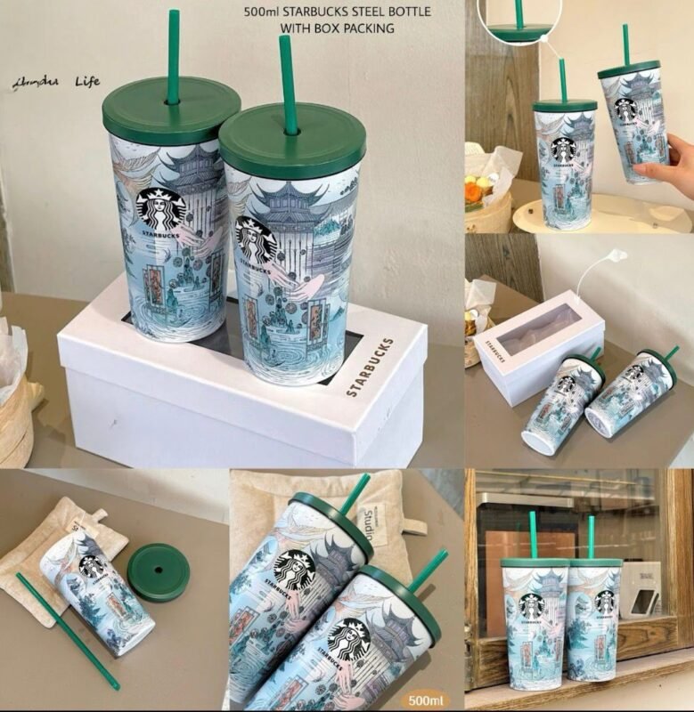 500ml travel tumbler | stainless steel tumbler | reusable coffee cup | coffee tumbler with straw | tumbler with lid | insulated travel cup | premium coffee mug | hot and cold tumbler | office coffee cup | reusable drinkware | eco friendly tumbler | steel coffee cup | travel mug 500ml | printed tumbler | straw tumbler | leak proof tumbler | daily use tumbler | gift coffee tumbler | premium box packing | thewholeshalestreet