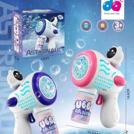 Space Theme Bubble Gun with LED Lights- BG-02