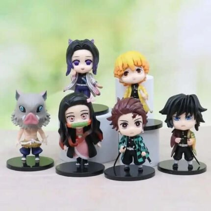 Demon Slayer Set of 6 Action Figures 10cm - S8