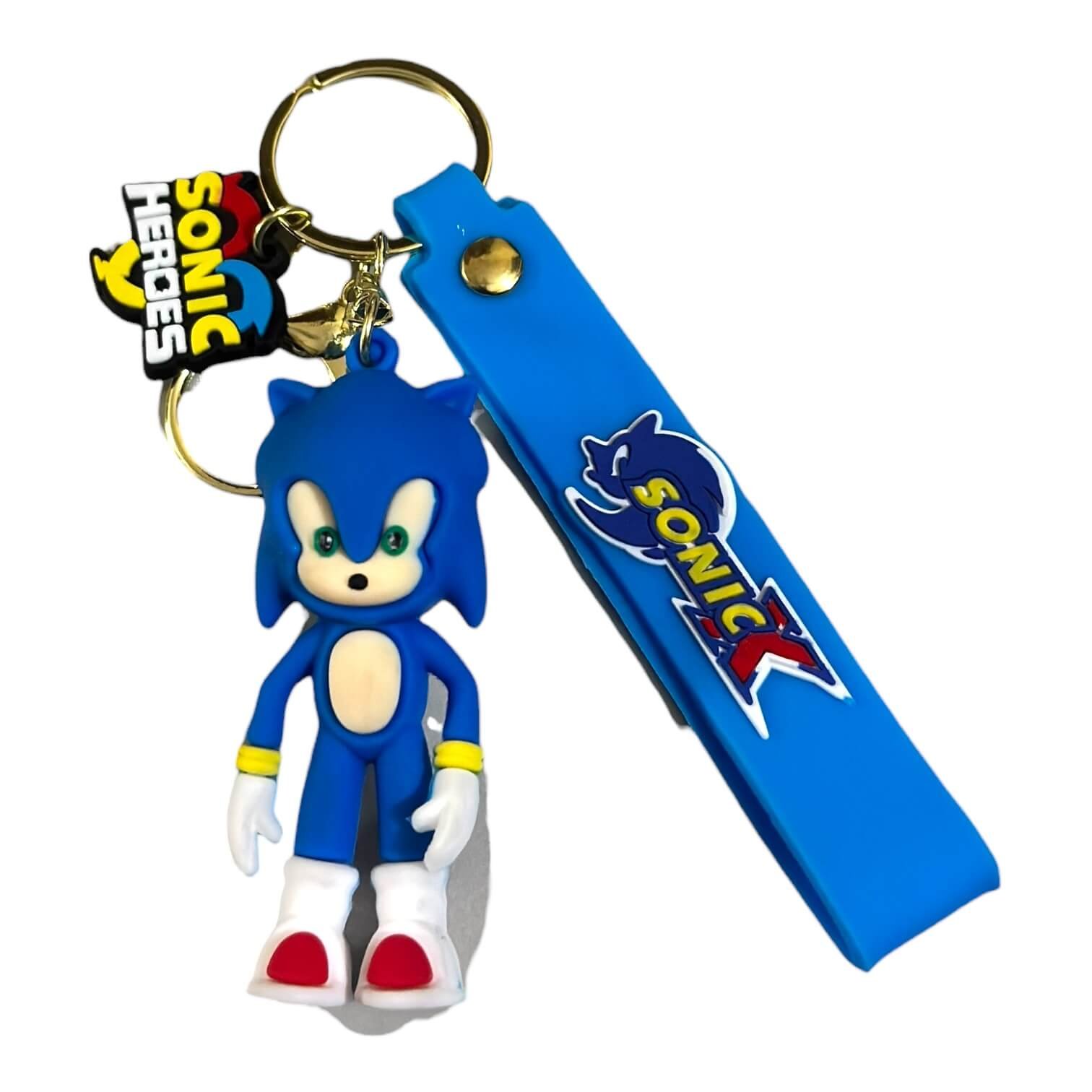 CK-107 Sonic Heroes Blue 3D Keychain (RK-107, MOQ-3) - Image 1