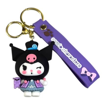Kuromi 3D Keychain (RK-157, MOQ-3)
