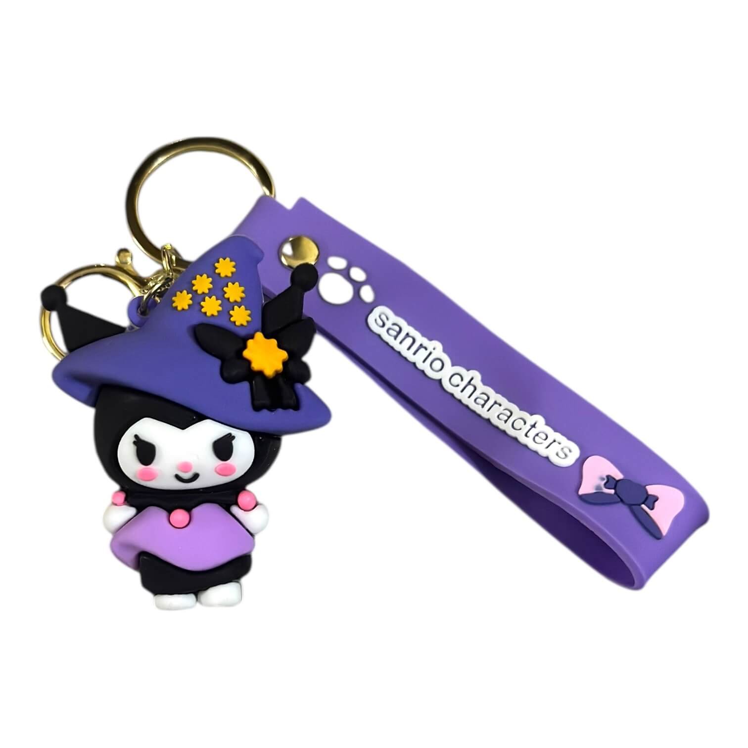 CK-158 Kuromi 3D Keychain (RK-158, MOQ-3) - Image 1