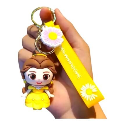 Belle Disney Princess 3D Keychain (RK-209, MOQ-3)