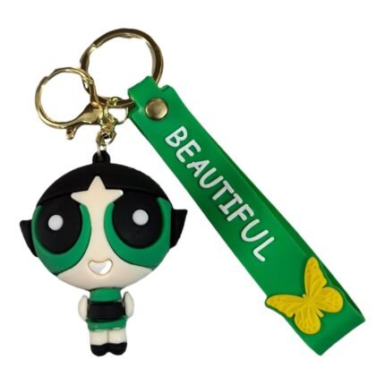Powerpuff 3D Cartoon Character Keychain (RK-240, MOQ-3)