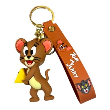 Jerry 3D Cartoon Character Keychain (RK-245, MOQ-3)