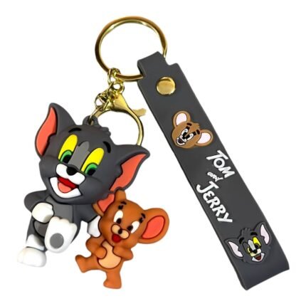 Tom & Jerry 3D Cartoon Character Keychain (RK-249, MOQ-3)