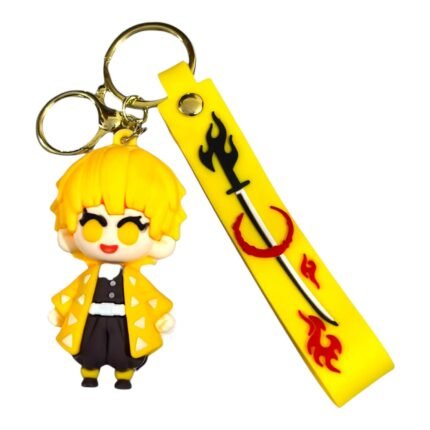 Demon Slayer Anime 3D Zenitsu Keychain (RK-258, MOQ-3)