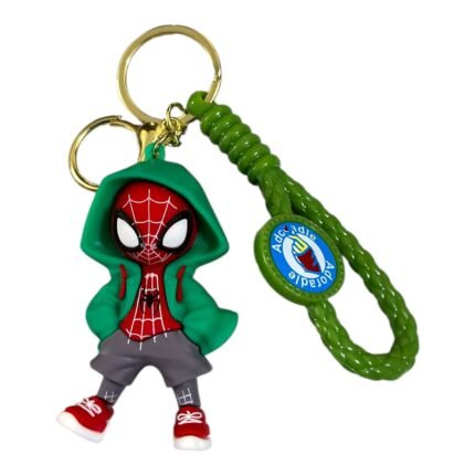 Spider Man Green Hoodies 3D Keychain (RK-86, MOQ-3)