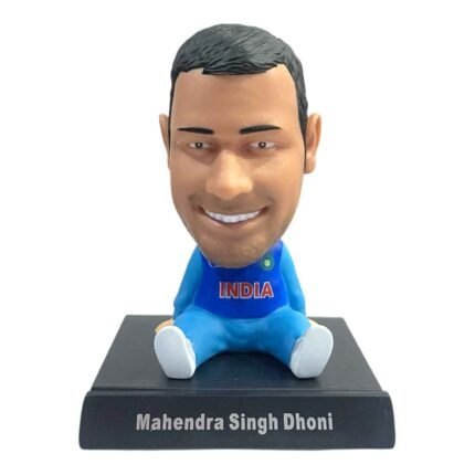 MS Dhoni Bobblehead with Mobile Holder – BH-100