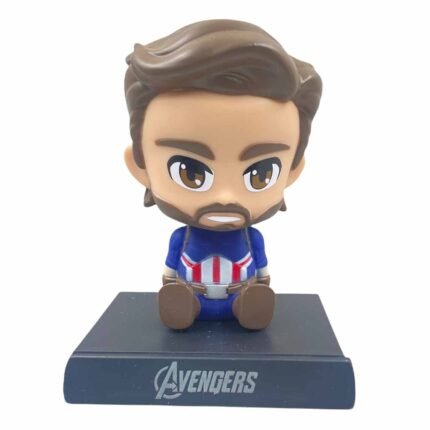 Captain America Avengers Bobblehead with Mobile Holder - BH-33