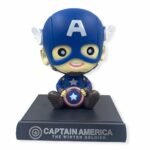 Baby Captain America Bobblehead with Mobile Holder - BH-37