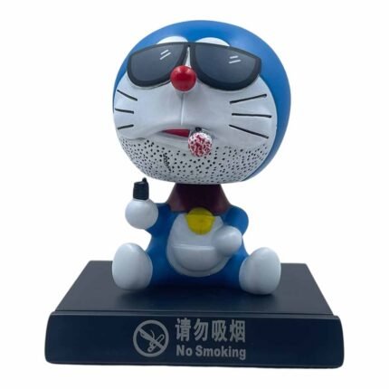 Doraemon Smoking Bobblehead with Mobile Holder - BH-48