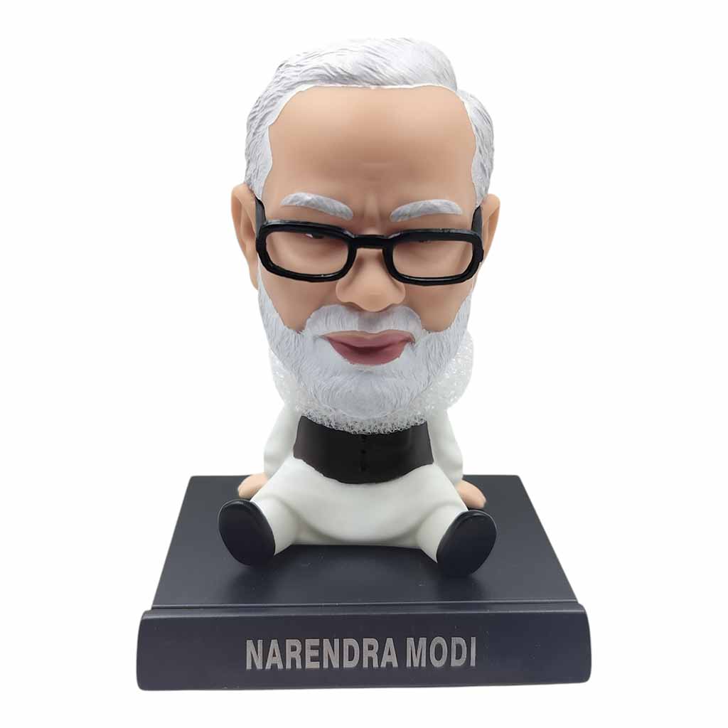 BH-59 Narendra Modi Bobblehead with Mobile Holder - BH-59 - Image 1