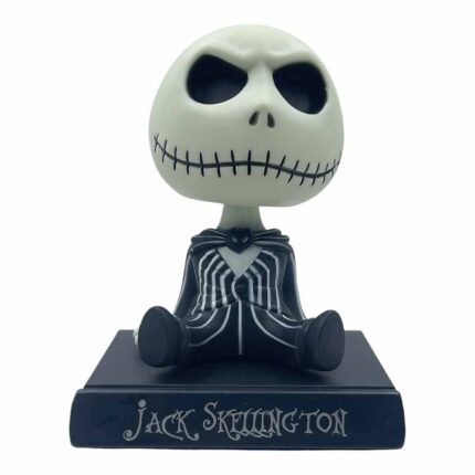 Jack Skellington (Black) Bobblehead with Mobile Holder - BH-64