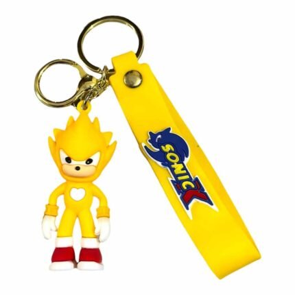 Sonic Heroes Yellow 3D Keychain (RK-112, MOQ-3)