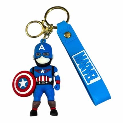 Marvel Captain America 3D Keychain (RK-128, MOQ-3)