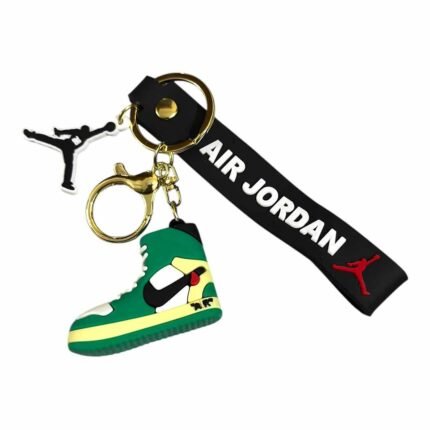 Green Air Jordan Shoes 3D Keychain (RK-152, MOQ-3)