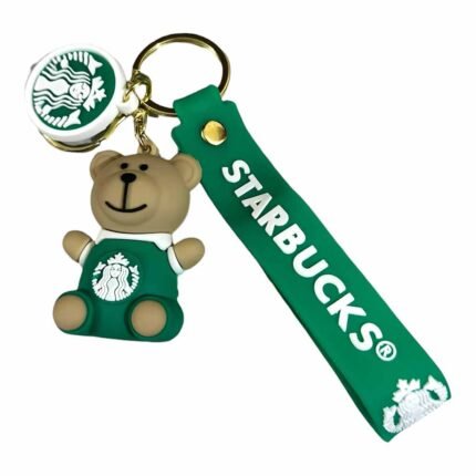 Starbucks Bear 3D Keychain (RK-182, MOQ-3)